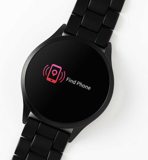 Reflex Active Series 04 38мм Смартчасовник с Пулсомер (Black Bracelet)