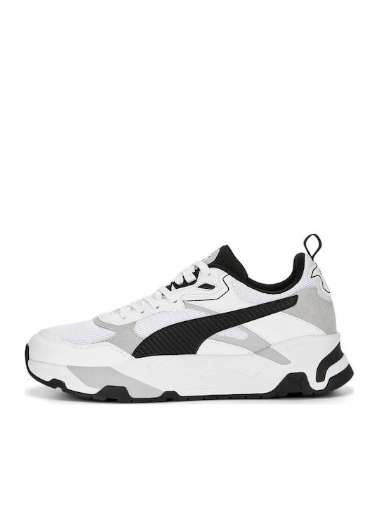 Trinity Chunky Sneakers White