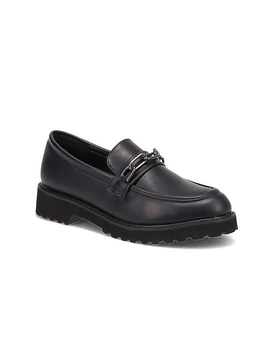 Migato Damen Loafers in Schwarz Farbe