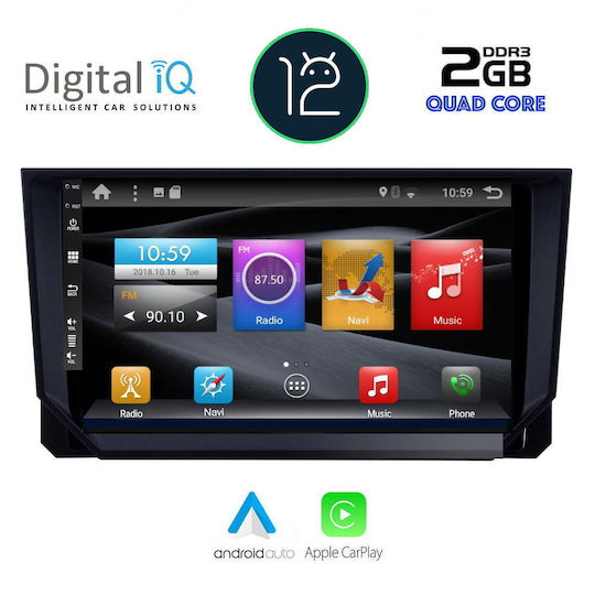Digital IQ Ηχοσύστημα Αυτοκινήτου για Mazda CX-9 2006-2015 (Bluetooth/USB/WiFi/GPS/Apple-Carplay/Android-Auto/CD) με Οθόνη Αφής 9"
