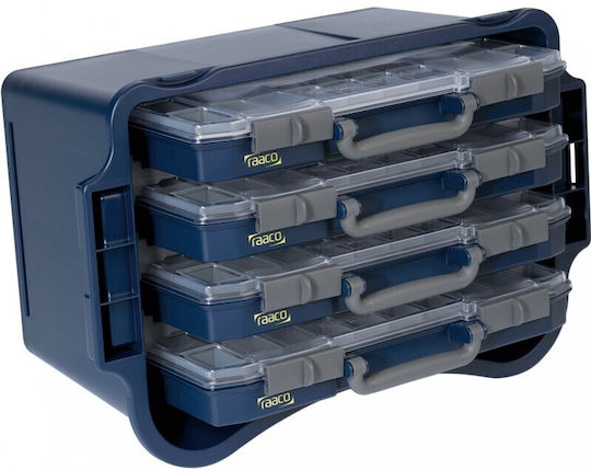 Raaco CL Transporter Tool Storage Plastic Box W56.2xD36.1xH25cm 143837