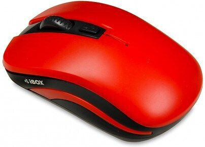 iBox Loriini Kabellos Maus Rot