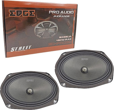 Rolinger Car Speaker Set 6x9" with 450W RMS (Midrange)