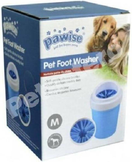 Pawise Medium Dog Foot Cleansing Container Blue 12x16cm