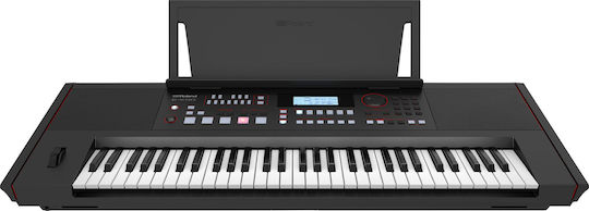 Roland Arranger E-X50 με 61 Βαρυκεντρισμένα Πλήκτρα με Αναλόγιο Μαύρο