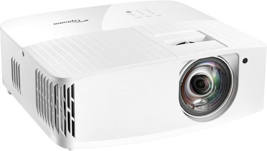 Optoma UHD35STX 3D Проектор DLP 4K Ultra HD Обикновена лампа с вградени високоговорители Бял