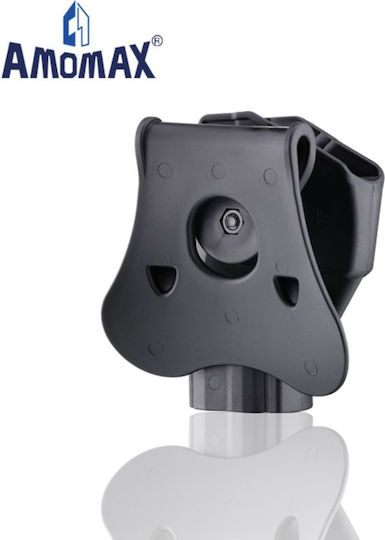 Amomax USP & USP Compact GTP9 Θήκη Ζώνης για Πιστόλι Μαύρη