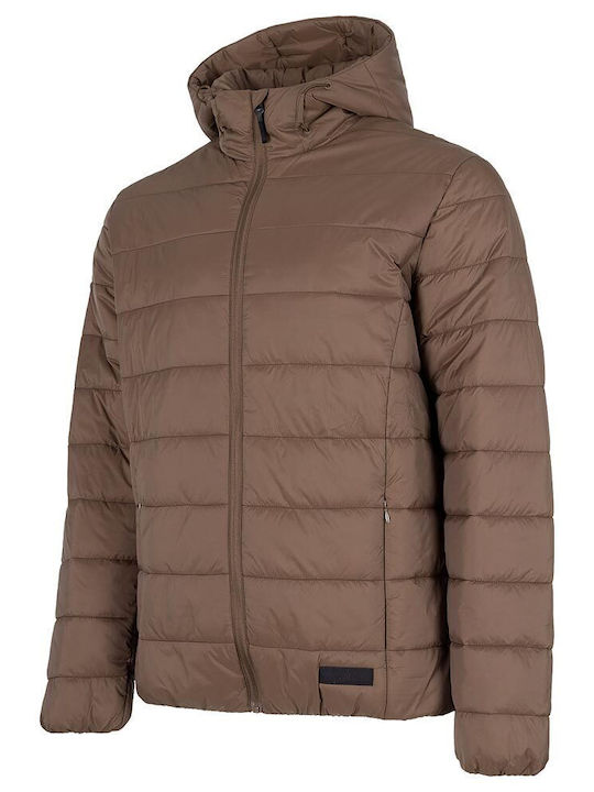 Outhorn Men's Winter Puffer Jacket Brown OT