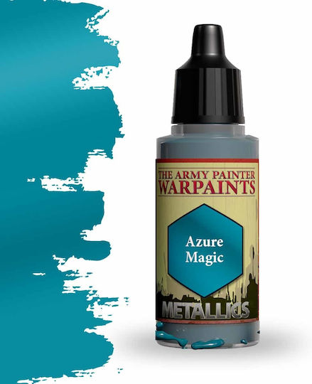 The Army Painter Metallics Χρώμα Μοντελισμού Azure Magic 18ml