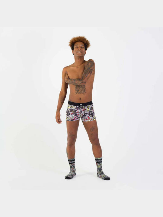 American Socks Men's Boxer Multicolour with Patterns