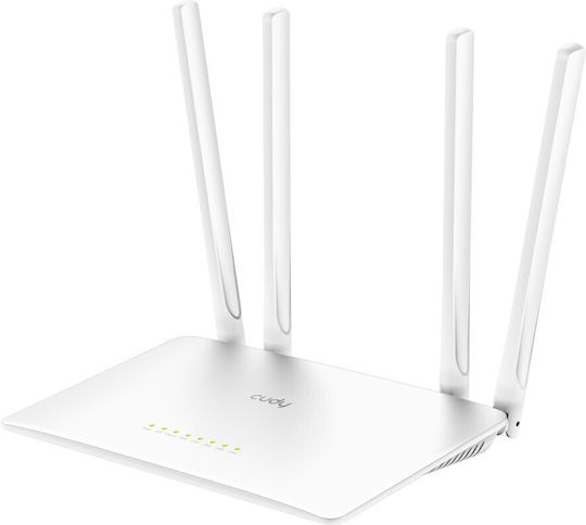 Cudy WR1200 v1 Ασύρματο Router Wi‑Fi 5 με 5 Θύρες