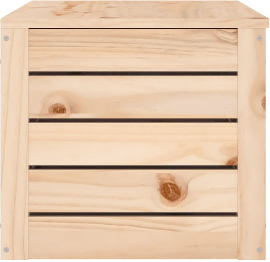 vidaXL Masiv Trunchi decorativ Lemn Maro 89x36.5x33buc