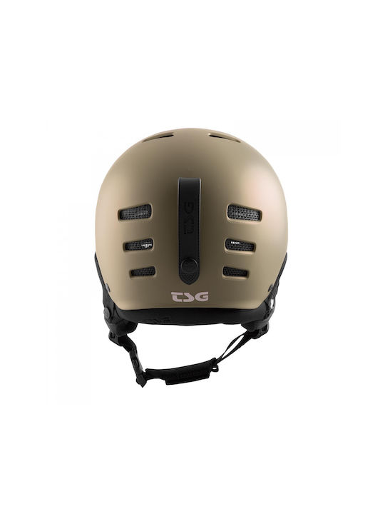 TSG Gravity Kids Helmet for Ski & Snowboard Beige
