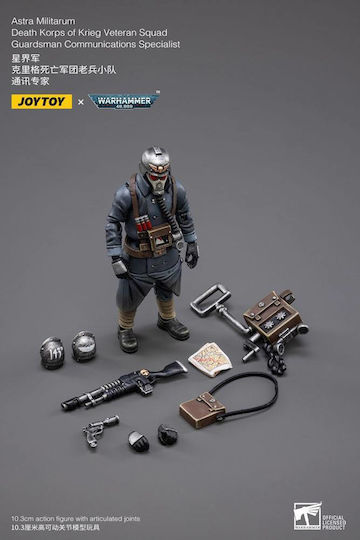 Joy-Toy Death Korps of Krieg Veteran Squad Guardsman Communications Specialist Figure