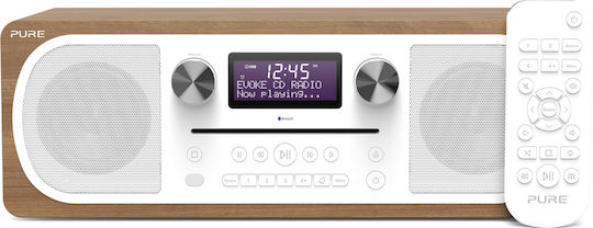 Pure Sound System 1 C-D6 147498 with CD Player, WiFi and Bluetooth Walnut