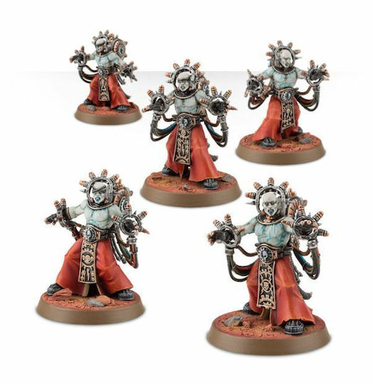 Games Workshop Warhammer Adeptus Mechanicus: Electro-Priests Unpainted Figures 99120116031