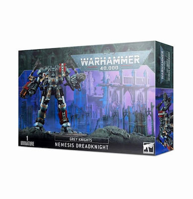 Games Workshop Warhammer Grey Knights: Nemesis Dreadknight Unpainted Figures 99120107017