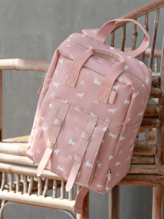 Unicorn School Bag Backpack Kindergarten in Pink color