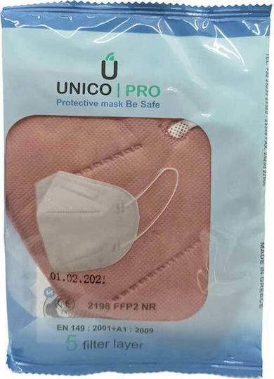 Unico Pro Schutzmaske FFP2 Rosa 1Stück