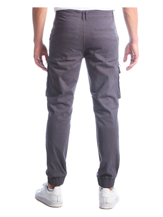 Paco & Co Men's Trousers Cargo Gray