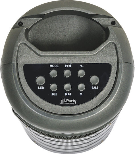 Party Light & Sound Karaoke Speaker ALFA-2600 in Black Color