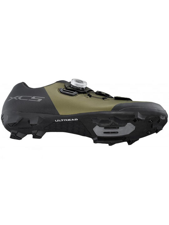 Shimano SH-XC502ME Ανδρικά Χαμηλά Παπούτσια Ποδηλασίας Βουνού Πράσινα