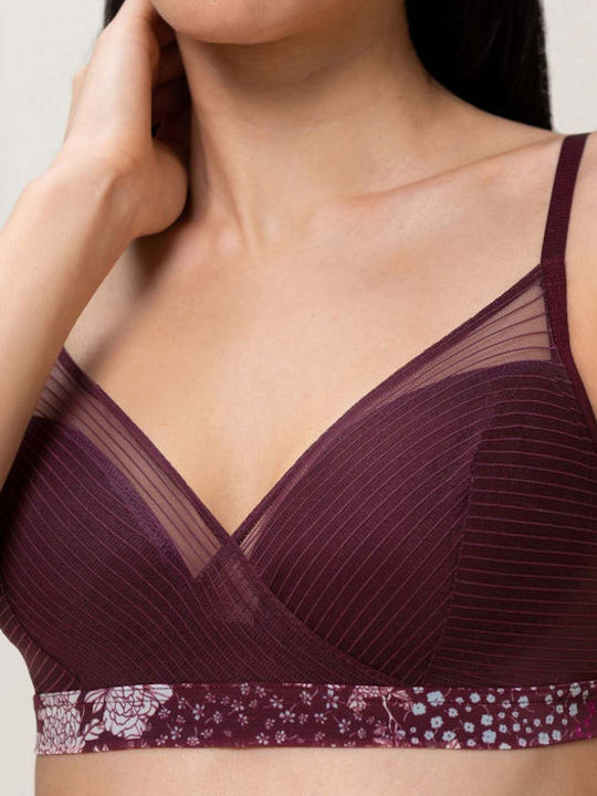 Triumph Spotlight Bralette Σουτιέν Μπορντό