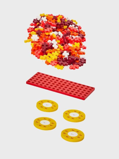 Plus Plus Building Blocks Fire Car for 5+ Years 200 Pieces