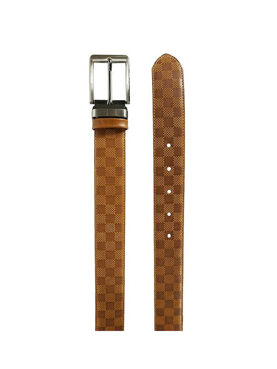 Bor Men's Leather Taba Belt (0091.41) (100% Leather)