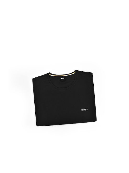 Hugo Boss Bluza Bărbătească cu Mânecă Lungă Neagră