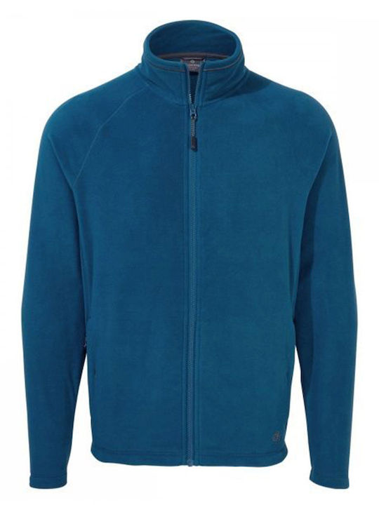 Craghoppers Men's Fleece Cardigan with Zipper Blue