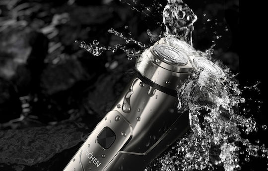Enchen 3S Electric Shaver Grey Περιστρεφόμενη Ξυριστική Μηχανή Προσώπου Επαναφορτιζόμενη