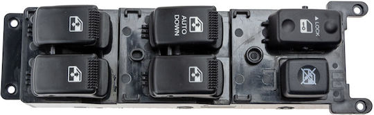 NTY Fensterheberschalter Auto für Kia Rio 2005+ Schwarz