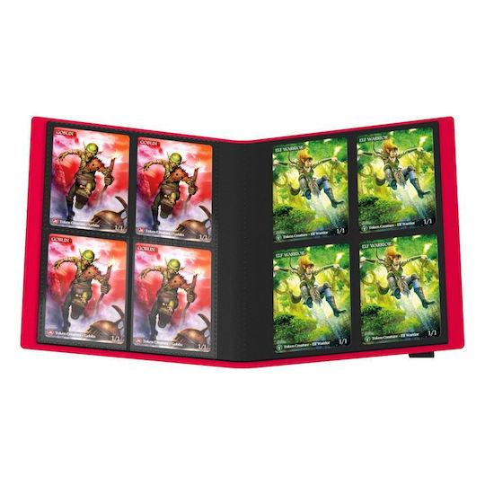 Ultimate Guard Flexxfolio 160 Подвързия 4-Джобен Стандартен Размер Червен