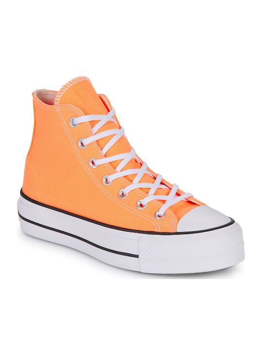 Chuck Taylor All Star Lift Tip Botine Portocalii