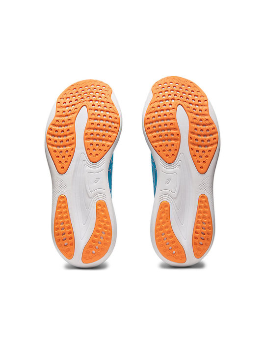 Gel-Nimbus 25 Sport Shoes Running Island Blue / Sun Peach