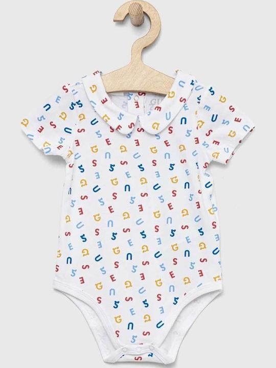 Guess Babystrampler Kurzärmelig Hellblau