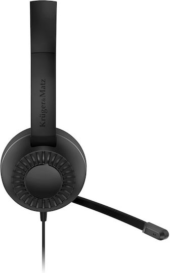 Kruger & Matz P3 Over Ear Multimedia Headphone with Microphone 3.5mm Jack