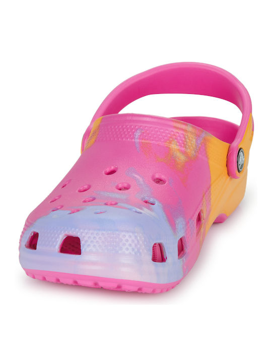 Crocs Γυναικεία Σαμπό Ροζ