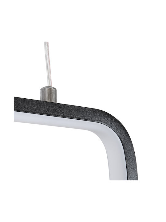 GloboStar Neroba Pendant Light Black 29x36cm