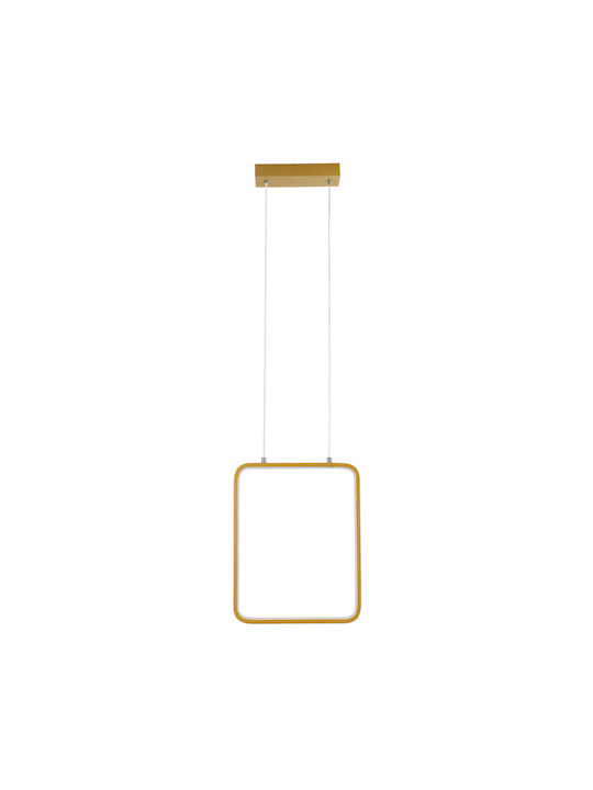 GloboStar Neroba Pendant Light Gold 29x36cm