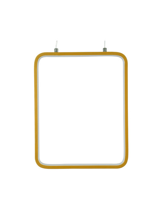GloboStar Neroba Pendant Light Gold 29x36cm