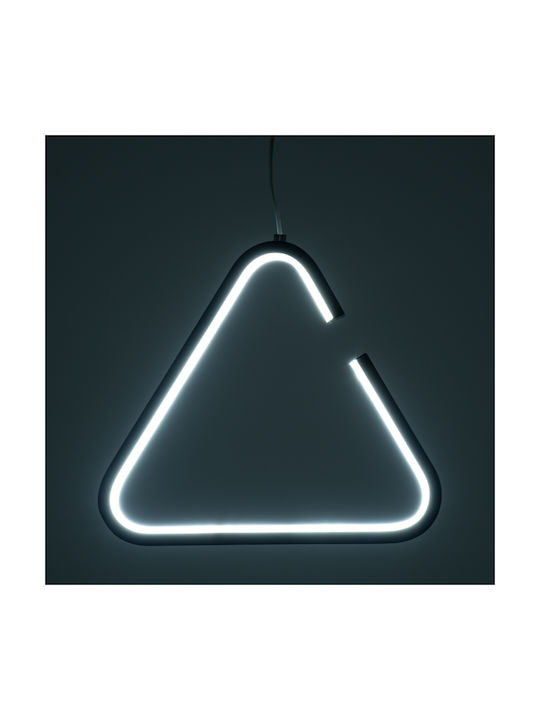 GloboStar Ceroba Lumini Suspendate Negru LED cu Lumină Bianco Reglabilă 22x22x22cm