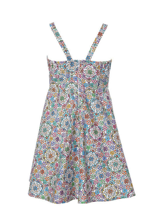 Matoufrance Kids Dress Floral Sleeveless Multicolour