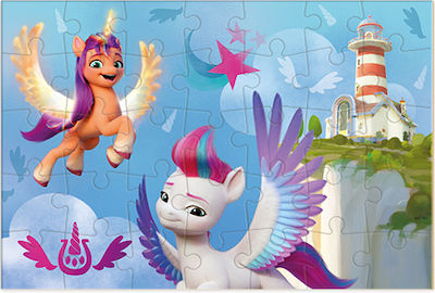 Puzzle pentru Copii My Little Pony - Περιπέτειες στον Φάρο pentru 4++ Ani 35buc Dodo