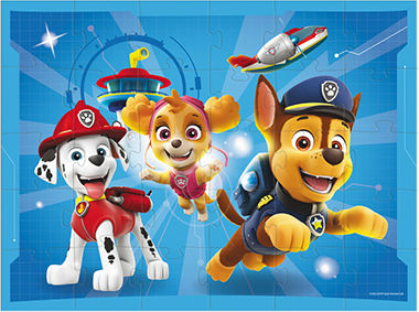 Kinderpuzzle Paw Patrol - Racer, Sky & Marshall für 3++ Jahre 30pcs Dodo