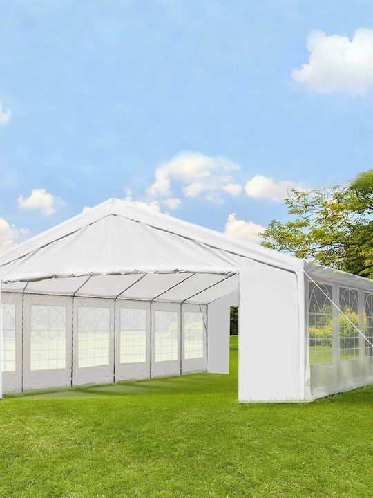 Outsunny Κιόσκι Κήπου Λευκό 12x6m 84C020 Skroutz.gr