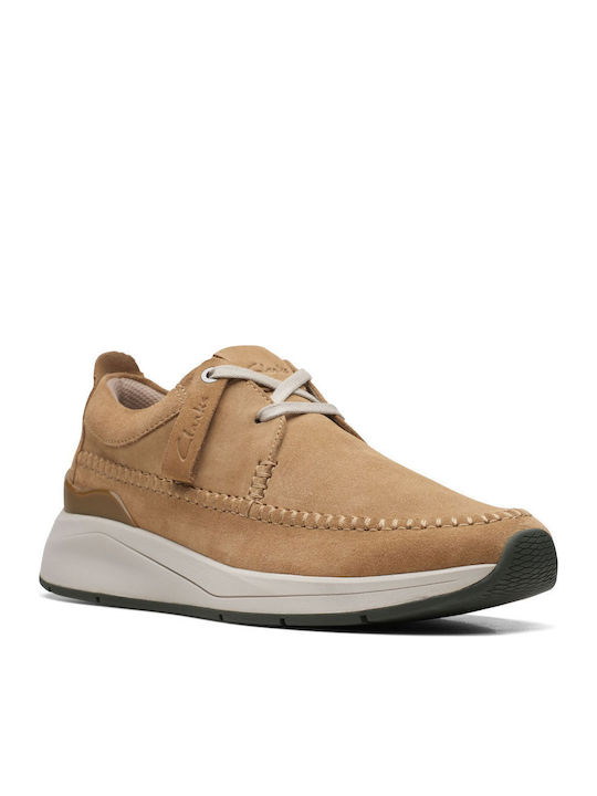 Clarks Coast Lite Weave Pantofi casual pentru bărbați Dark Sand Clarks Coast Lite Weave Pantofi casual pentru bărbați Dark Sand
