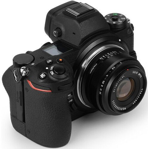 TTArtisan Crop Camera Lens 50mm f/2 Fixed for Nikon Z Mount Black