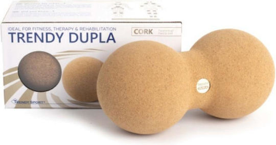 Trendy Sport Dupla Hard Ball Massage 8cm in Brown Color